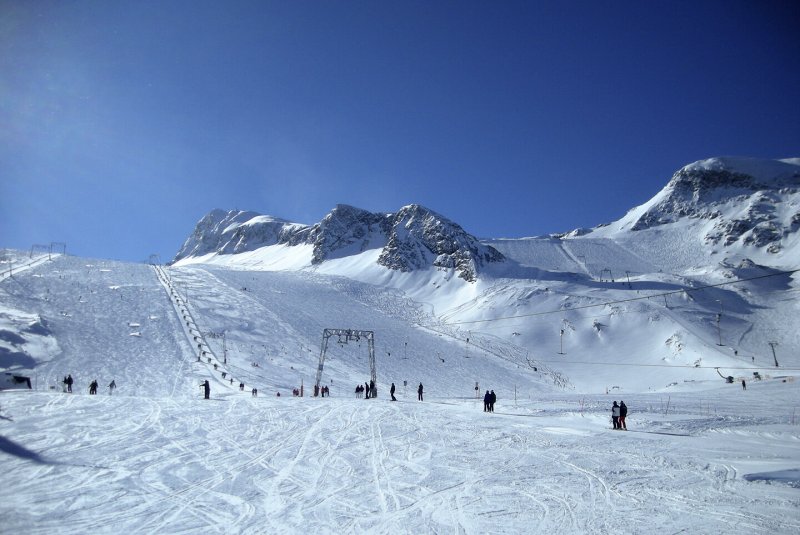Lyžování v Rakousku Stubai